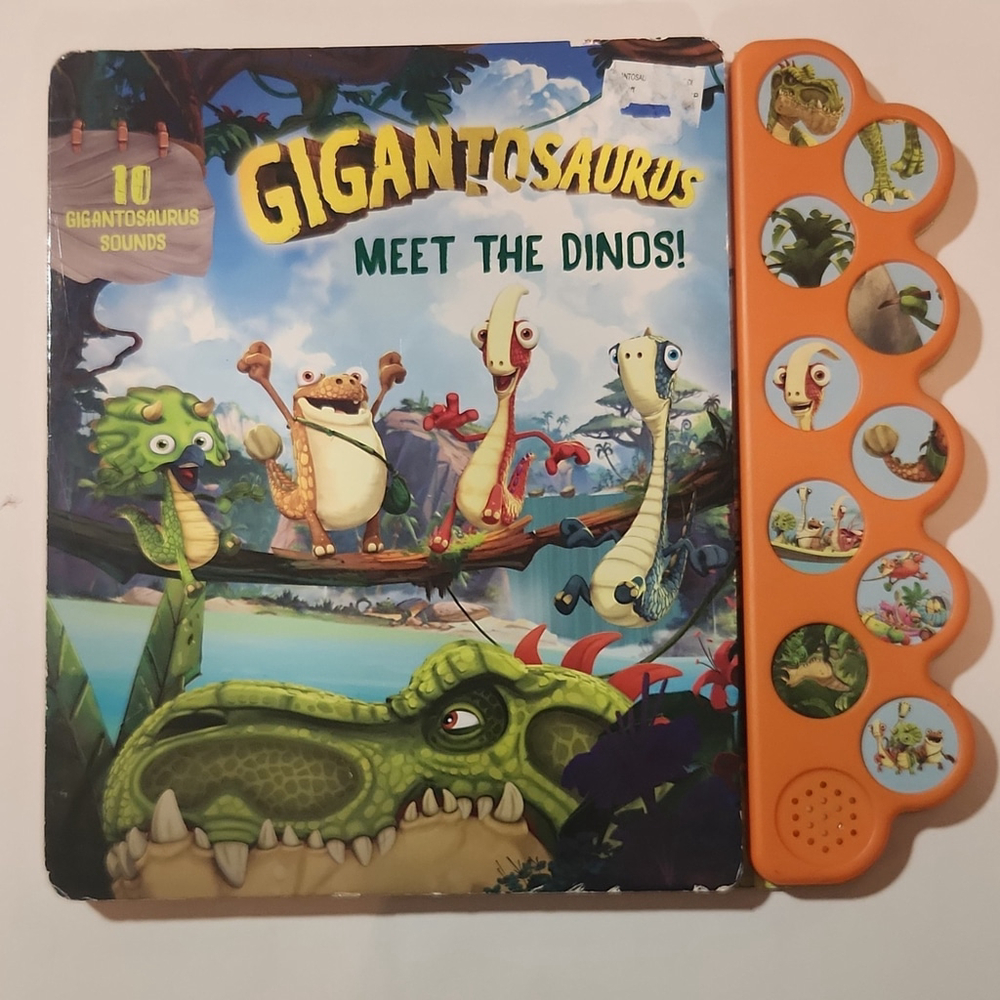 Gigantosaurus Meet the Dinos! Sound Book Studio Fun International Editors